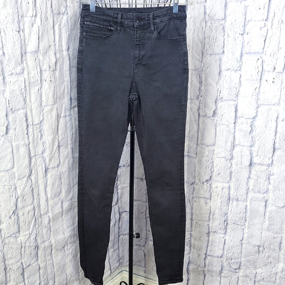 Athleta Women's Skinny Jeans - Dark Gray